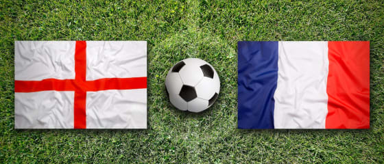 Kvartsfinal i fotbolls-VM 2022 â€“ England mot Frankrike