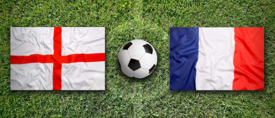 Kvartsfinal i fotbolls-VM 2022 – England mot Frankrike